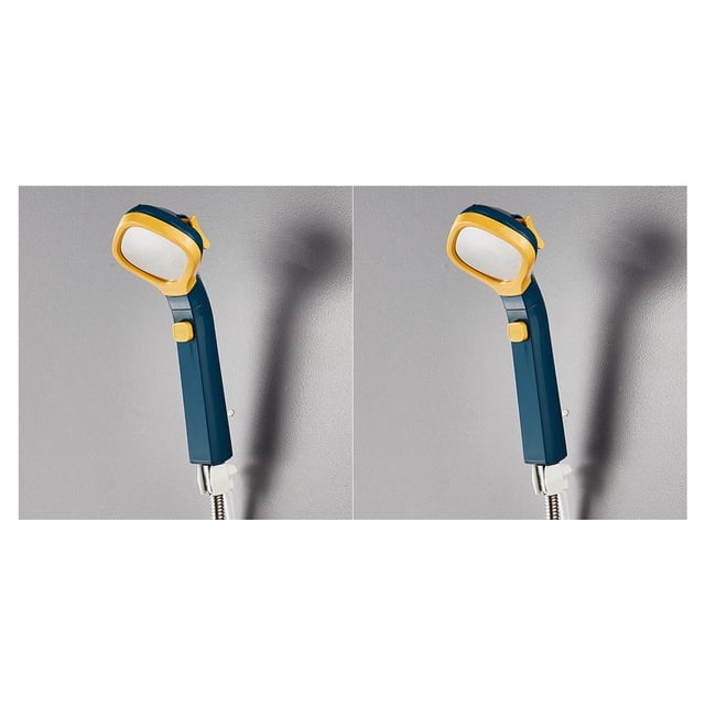 Injueey Cabezal de ducha presurizado de 3 engranajes, pulverizadora innovadora, accesorios de baño No.03 2piezas Injueey CBP158438