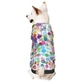 thumbnail image 1 of Fotbe Colorful Watercolor Dots Sudadera con Estampado para Perros Pequeños – Suéter con Capucha para Mascotas, Tela Suave de Forro Polar con Bolsillo-X-Large, 1 of 7
