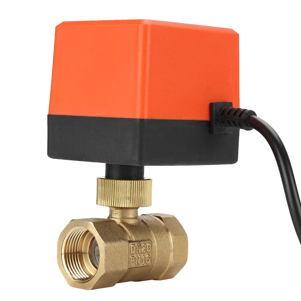 Motorized Ball Valve Motorized Valve Durable 6W for Heating Air Conditioning Systems 3/4 Ball Valve 2-Way Ball Valve Motorized Ball Valve Motorized Valve Durable 6W for Heating Air Conditioning Systems 3/4 Ball Valve 2-Way Ball Valve