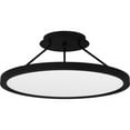 thumbnail image 6 of Quoizel Outskirts Integrated LED Earth Black Semi-Flush Mount - Earth Black, 6 of 9