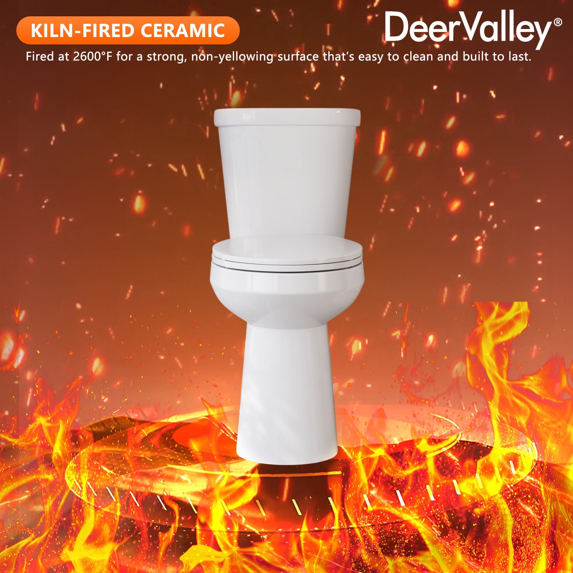 2-Piece 1.1/1.6 GPF Dual flush Elongated 19 in. ADA Comfort Height Toilet in White Map 1000g, Soft-Close Seat Included