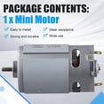 thumbnail image 4 of Motor CC de Alta Velocidad de 550 21 V y 21 000 RPM: Minimotor Potente para Entusiastas del Bricolaje, Ideal para Diversas Aplicaciones, 4 of 5