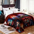 thumbnail image 3 of Stranger -T-things -Blanket- Season Full Theme Blanket, Soft Warm Cover, Home Sofa Decor, Bedroom Heating, Casual Throw, TV Fan Gift, 3 of 7