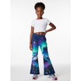 thumbnail image 4 of Girls Lightweight Trendy Flare Leggings Slim-Fit Bell Bottoms Boot-Cut Trousers for Tween Girls Age 8-13, 4 of 6