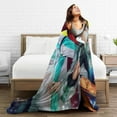 thumbnail image 5 of Haikyu Blanket, Anime Throw Blanket For Bed Sofa Couch, Super Soft Flannel Blanket For Bedroom Livingroom, 40"X30", 5 of 9