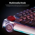 thumbnail image 4 of Teclado mecánico Motospeed CK80 Teclado retroiluminado RGB con tecla N Rollover Teclas de Abanopi Teclado, 4 of 6