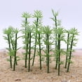 thumbnail image 6 of FELTECHELECTR  100 Pcs Model Train Scenery Tiny Tree Architecture Simulated Bamboo, 6 of 8
