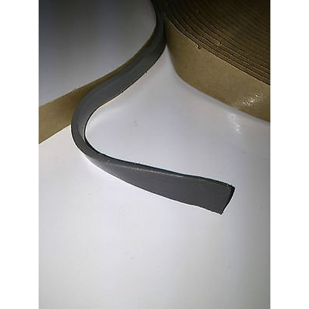 Putty Tape / Butyl Tape 1/8" x 1" x 400' Black 8 Rolls at 50ft each