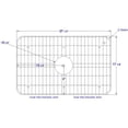 thumbnail image 2 of Alfi Brand GR510 Solid Stainless Steel Kitchen Sink Grid for AB510, 2 of 5