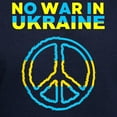 thumbnail image 3 of CafePress - No War In Ukraine Support American Ukra Sweatshirt - Pullover Hoodie, Classic, Comfortable Hooded Sweatshirt, 3 of 4