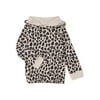 Garanimals Baby & Toddler Girls Leopard Hooded Long Sleeve T-Shirt, Sizes 12M-5T