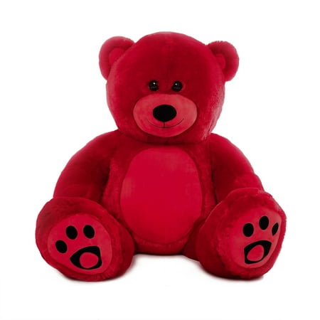 - WOWMAX 3 Foot Giant Teddy Bear Danny Cuddly Stuffed Plush Animals Teddy Bear Toy Doll for Birthday Christmas Red 36 Inches