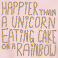 thumbnail image 3 of CafePress - Happier Than A Unicorn... Women's Light T Shirt - Women's Classic T-Shirt, 3 of 4