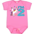 thumbnail image 3 of Inktastic I'm Two- Unicorn Second Birthday Boys or Girls Baby Bodysuit, 3 of 5