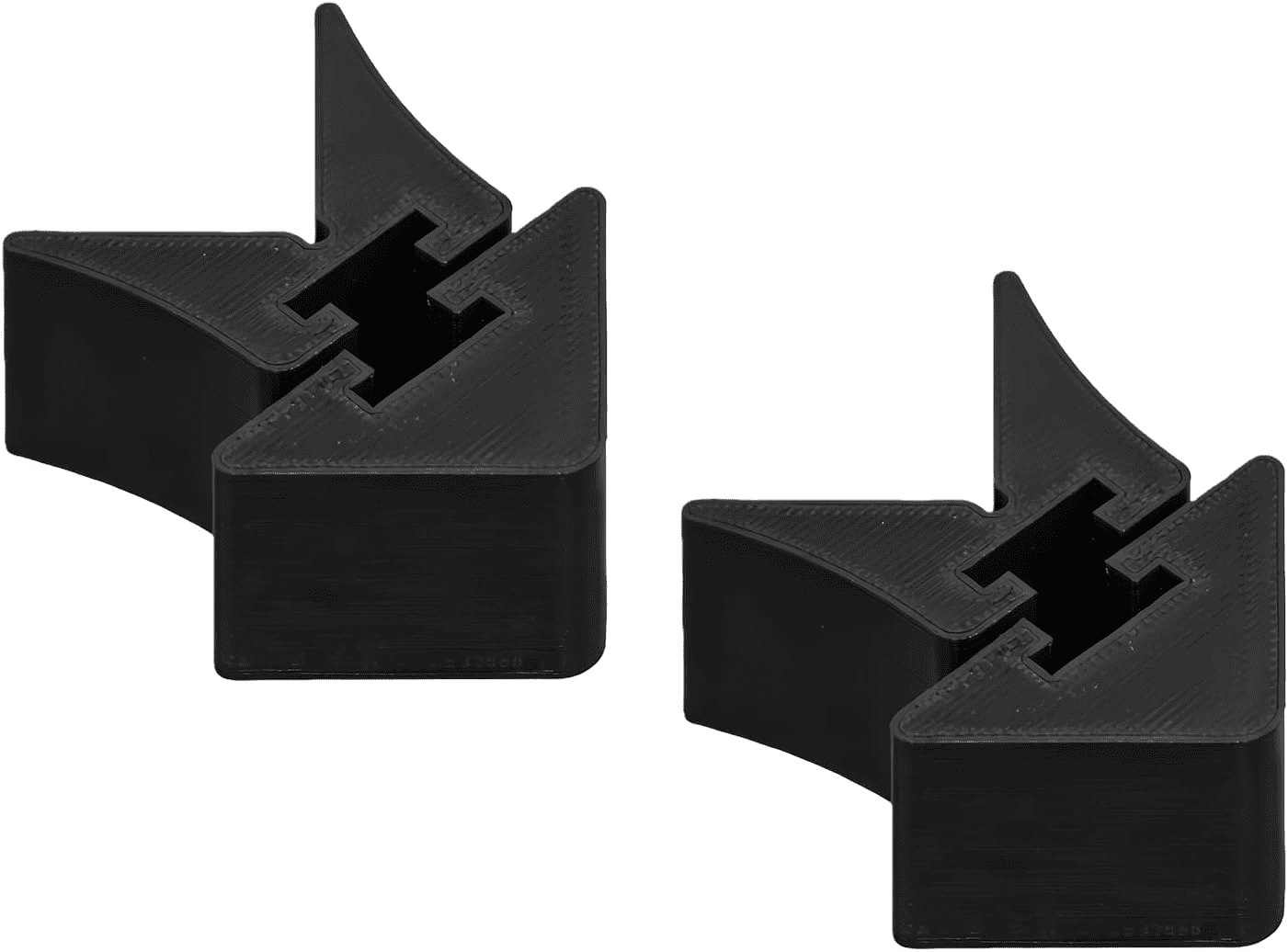 90 Degree Clamp Adapter Compatible with Jorgensen EZ-Hold Trigger Clamps, Right Angle Squeeze Clamp Attachment for Miter Alignment and Drawer Box Assembly (2Pcs)