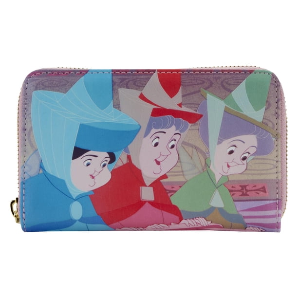 Wallet Loungefly Disney Escena de la princesa bella durmiente