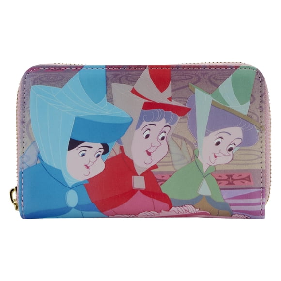 Wallet Loungefly Disney Escena de la princesa bella durmiente