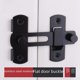 thumbnail image 1 of Enganche de cerradura de puerta Cerrojo de puerta antiguo Cerrojo de puerta sin perforaciones Hebilla de puerta Cerradura antirrobo Hebilla de puerta de granero Cerradura de puerta corrediza, 1 of 5