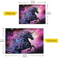 thumbnail image 4 of Puzzle- Galaxy Unicorn Jigsaw Puzzles,1000 Piece Puzzles for Family - Fun Intellectual Decompressing Educational Games, 4 of 7