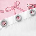 thumbnail image 4 of Erosebridal Pink Western Cowgirl Boots Curtains for Living Room,Ribbon Bowtie BlackoutCurtains Set of 2 (38x45),Daisy Stars Print Curtains and Drapes (38x45),Breathable Bedroom Decor, 4 of 7