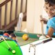 thumbnail image 5 of Stainless Steel Telescopic Cue Stand Portable Pool Stick Holder Storage Rack Durable Space-saving Design for Billiards Players, Ukhbmc, 5 of 7