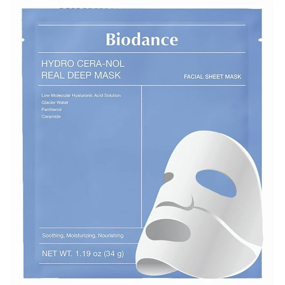 Mascarilla facial Biodance Hydro Cera-Nol Real Deep - 1 máscara