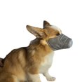 thumbnail image 2 of Bozal respirador ajustable para perros, bozal protector transpirable para perros con filtro de contaminantes del aire antivaho/antipolvo/anti-M, 3 uds., 2 of 5
