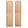 thumbnail image 1 of Exterior Raised Panel Shutters 15 x 51 in., 1 of 1