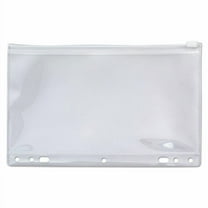 Angler's Zip-All Ring Binder Pocket, 6 x 9 1/2, Clear