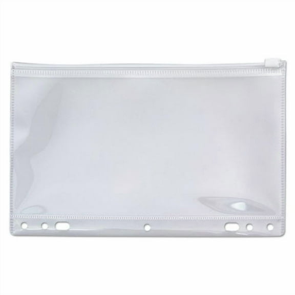 Angler's Zip-All Ring Binder Pocket, 6 x 9 1/2, Clear