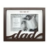 Prinz Home Quotable You Are #1, Dad Brown Picture Frame, 8” W x 6.5” H – Frame for 6” W x 4” H Horizontal Photograph