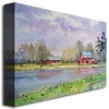 Trademark Art "View from the Millpond" Canvas Art by Ryan Radke
