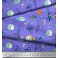 thumbnail image 3 of Soimoi Cotton Jersey Fabric Fish,Coral & Starfish Ocean Print Fabric by Yard 58 Inch Wide, 3 of 3