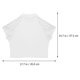 thumbnail image 2 of 1 camiseta de Fitness, camiseta interior de Fitness, camiseta ajustada para uso femenino HOMEMAXS MX9969424, 2 of 6