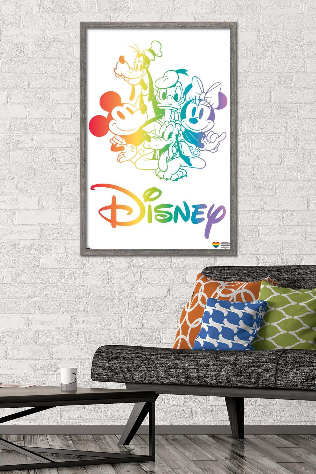 Disney Mickey Mouse - Pride Wall Poster, 22.375" x 34" Framed