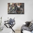 thumbnail image 5 of David Mann Motorcycle Art Gnghost Rider Prints Poster (42) Wall Art Poster Gifts Bedroom Prints Home Decor Hanging Picture Canvas Painting Posters 12x18inch(30x45cm), 5 of 6