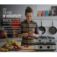 thumbnail image 3 of Chefman RJ15-125-D - Slow cooker - 2.5 qt - 160 W - stainless steel/black, 3 of 3