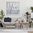 thumbnail image 2 of You Are So Loved Country Florals Inspirational Graphic Art Gallery Wrapped Canvas Print Wall Art, 2 of 7