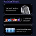 thumbnail image 2 of Mistaha Portable Smart Scanner Pen with 3.7" HD Touch Screen, Android 6.0 System, 142 Online Scan/Voice Translations, 10 Offline Scan, 12 Languages - Lithium Battery, S65 Model, 2 of 7