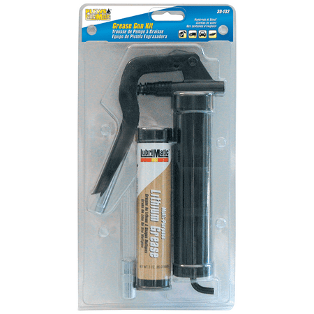 Pistol Grease Gun Kit W/Ext and Cartridge (Best Cordless Grease Gun)