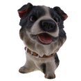 thumbnail image 2 of Al Aire Libre Resina Animales Estatua Perro Modelo Ornamento Estatuilla Decoración De La Oficina En El Hogar Border Collie Macarena Animales Artificiales Decorativos, 2 of 8