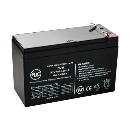 GE Caddx/NetworX NX-4 (12v 7ah) 12V 7Ah Alarm Battery - This is an AJC Brand® (Best 12v Lithium Battery)