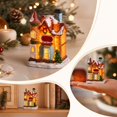 thumbnail image 6 of Gunhay Battery Powered Christmas Village House Decoration with LED Light, E, 6 of 7
