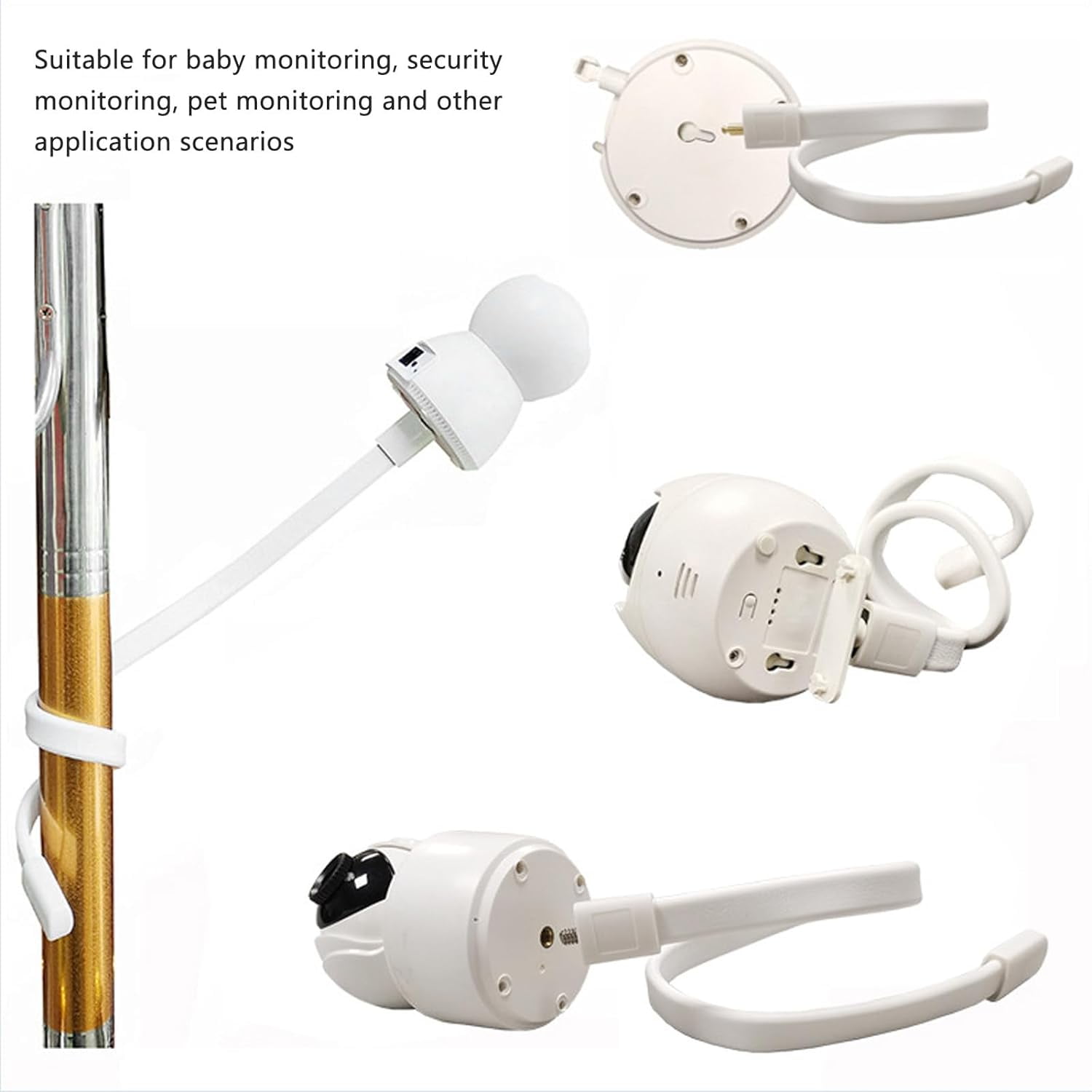 WCX Flexible Baby Monitor Stand Flexible Bending Monitoring Camera Bracket Indoor Use-0614