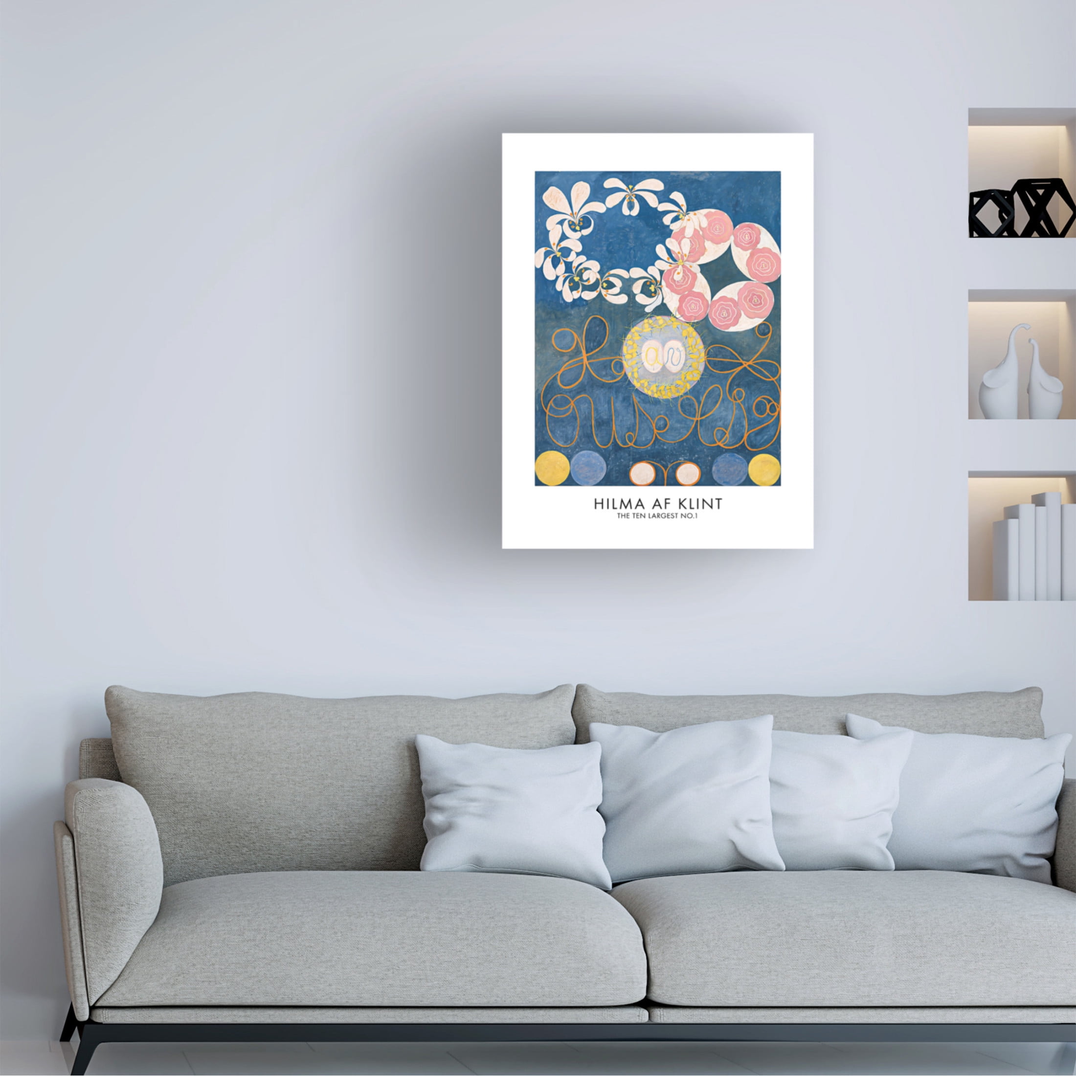 Trademark Fine Art Pictufy The Ten Largest No.1 Poster Canvas Wall Art