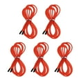 thumbnail image 2 of Cable de repuesto ligero para r la cuerda de 5 unidades, cables de acero inoxidable de 10 pies con revestimiento de polímero de PVC para reparar rojo Macarena Cable de repuesto para saltar la cuerda, 2 of 8