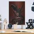 thumbnail image 6 of Luxe Metal Art 'Alien' by Giuseppe Cristiano, Metal Wall Art, 12"x16", 6 of 9