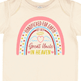 thumbnail image 4 of Inktastic Handpicked for Earth by My Great Uncle in Heaven Rainbow Boys or Girls Baby Bodysuit, 4 of 5