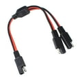 thumbnail image 4 of 20A Desconexión Rápida Conecte De Cables De Extensión De 2 Pines SAE Al Conector SAE, 4 of 5