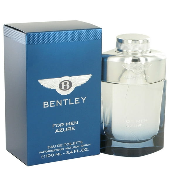 Bentley pour Homme Spray Eau de Cologne Azure Edt 3,4 oz.